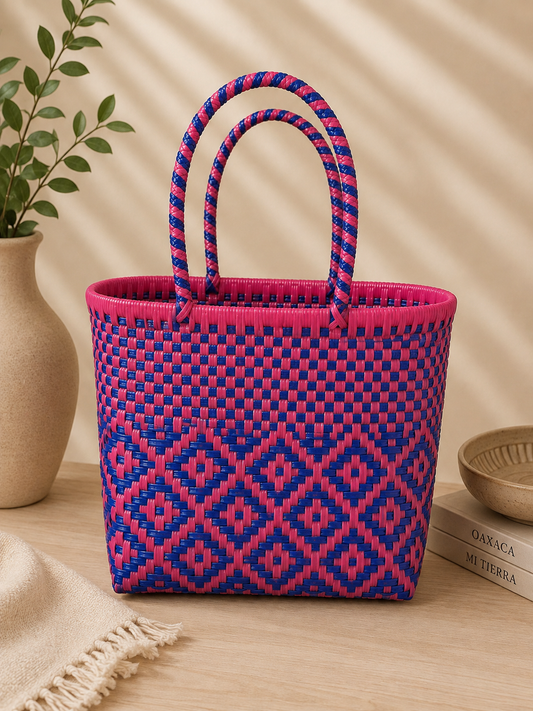 "Rosa" Mercado Bag